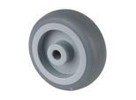 BS Rollen Gummirad, Durchmesser 50, A80 grau, Achs, Durchmesser 6 50kg (A80.054)