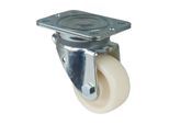 BS Rollen Lenkrolle N100.B10, mit Platte, Durchmesser 100, B 45mm 500kg, Kunststoff (N100.B10.102)