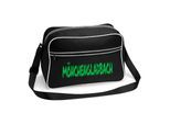 multifanshop Retrotasche - Mönchengladbach - Textmarker - Druck grün - Tasche
