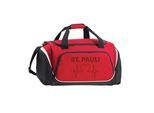 multifanshop Sporttasche - St. Pauli - Herzschlag - Druck braun - Tasche