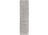 Strapazierfähiger & Kuscheliger Hochflor-Teppich "Lyne". Farbe: Grau, 60x230 cm Kadima Design
