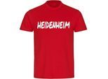multifanshop Kinder T-Shirt - Heidenheim - Textmarker - Druck weiß - Kind