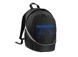 multifanshop Rucksack - Paderborn - Herzschlag - Druck blau - Tasche
