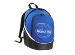 multifanshop Rucksack - München blau - Meine Fankurve - Druck weiß - Tasche