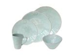 Costa Nova Kombiservice Nova, Türkis, Keramik, 5-teilig, 360 ml,520 ml, Made in Europe, Essen & Trinken, Geschirr, Geschirr-Sets, Kombiservice