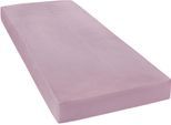 Spannbettlaken JANINE "MAKO-FEINJERSEY 5007", lila (holunder), L:200cm, Mako-Jersey, Obermaterial: 100% Baumwolle, Bettlaken, Spannbettlaken, aus 100% Baumwolle, für Matratzen bis 26 cm Höhe