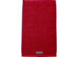 Gästehandtücher ROSS "Selection", rot (rubin), B:30cm L:50cm, Frottier, Obermaterial: 100% Baumwolle, Handtücher, 100 % Bio-Baumwolle