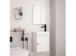 Badezimmer-Set WELLTIME "Antwerpen", weiß, Kastenmöbel-Sets