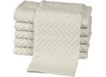 Gaestehandtuecher ROSS "Sensual 9001", beige (champagner), B:30cm L:50cm, Frottier, Obermaterial: 100% Baumwolle, Handtücher, 100% Baumwolle