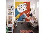 Fototapete KOMAR, bunt, Rollen: 1, Vlies, Tapeten, Kinderzimmer