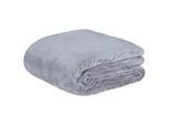 Kuscheldecke Michael in Grau ca. 220x240cm