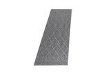 Outdoorteppich AYYILDIZ TEPPICHE "PATARA 4955", grau, B:80cm H:8mm L:250cm, Polypropylen, Teppiche, Outdoorteppich, Läufer / Pflegeleicht / Strapazierfähig / In- und Outdoor geeignet