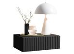 Boxxx Nachtschrank, Graphit, Holzwerkstoff, 1 Schublade(n) Schubladen, 42x14x30 cm, hängend, Schlafzimmer, Nachttische