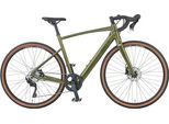E-Bike PROPHETE "Graveler 1.0" Gr. 53, grün (grün, schwarz), Elektrofahrräder, 53cm, 28 Zoll (71,12cm), Pedelec, Elektrofahrrad für Herren