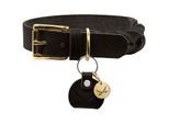 Hunter Halsband Sansibar Solid schwarz 40 cm