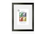 Nielsen Rahmen 50X70Cm , Schwarz , Metall , rechteckig , 50x70 cm , Bilder & Rahmen, Bilderrahmen, Bilderrahmen & Fotorahmen