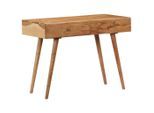 vidaXL Schreibtisch 100 x 51 x 76 cm Massivholz Akazie