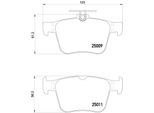 BREMBO Bremsensatz, Scheibenbremse Bremsensatz-Vorn und Hinten sg00000eko Hinterachse voll 288mm 12mm für Skoda VW (SVW) Audi (FAW) SEAT (F