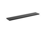 Xora Wandboard , Schwarz , Holzwerkstoff , 80x1.8x15 cm , Wohnzimmer, Regale, Wandboards