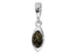 Kettenanhänger OSTSEE-SCHMUCK "Ostsee-Schmuck Anhänger Telia Anhänger Telia", weiß, Schmuckanhänger, Damen, 23x6mm, Silber 925 (Sterlingsilber), 0,8 g, Kettenanhänger