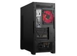 CSL Gaming-PC-Komplettsystem "AeroVision V24401", Energieeffizienz: E (A-G), schwarz, Microsoft Windows 11 Home (64 Bit), 16 GB RAM 500 GB SSD, Computer_Komplettsysteme
