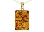 Kette mit Anhänger OSTSEE-SCHMUCK "Ostsee-Schmuck Kette mit Anhänger Classic 22x15" Gr. 42, gold, Halsketten, Damen, 42cm, Gelbgold 333, L: 42