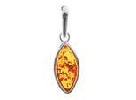 Kettenanhänger OSTSEE-SCHMUCK "Ostsee-Schmuck Anhänger Tadira Anhänger Tadira", weiß, Schmuckanhänger, Damen, 26 x 8mm, Silber 925 (Sterlingsilber), 1,4 g, Kettenanhänger