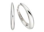 Paar Creolen BRUNO BANANI "Schmuck Geschenk Silbercreolen", silberfarben, Ohrringe, Damen, 16,2mm, Silber 925 (Sterlingsilber)