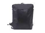 Laptoprucksack 7CLOUDS "Wenuv 7.1", Damen, Gr. B/H/T: 29cm x 37cm x 10cm, onesize, schwarz, Polyethylen, Tarpaulin, Rucksäcke Laptoprucksack, mit recyceltem PET