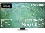 SAMSUNG LED-Fernseher, Energieeffizienz: D (A-G), schwarz (strahlendes silber), 85 ″, Fernseher, Neo Quantum HDR, Neural Quantum Prozessor 4K, Gaming Hub