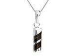Kette mit Anhänger OSTSEE-SCHMUCK "Ostsee-Schmuck Kette mit Anhänger Karoline" Gr. 42, silber, Halsketten, Damen, 42cm, Silber 925 (Sterlingsilber), L: 42