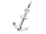 Ankeranhänger JOBO "Anhänger Anker", silber (silber 925), Schmuckanhänger, Damen, Silber 925 (Sterlingsilber), 925 Silber