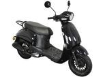 Motorroller GT UNION "Massimo 45", schwarz (schwarz, schwarz), Motorroller, ohne Topcase, 45 km/h, Luftgekühlter Motor, B:67cm H:115cm L:189cm