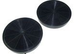Aktivkohlefilter EXPRESS KÜCHEN "ZDH-Z-240", schwarz, 2 Stk., Filterkartuschen, passend zur Abzughaube in der Küchen Serie "Scafa"