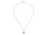 Kette mit Anhänger SMART JEWEL "Anhänger mit Zirkonia und Zierstein, Silber 925", rot, Halsketten, Damen, 45cm, Silber 925 (Sterlingsilber)