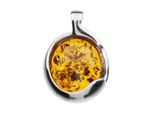 Kettenanhänger OSTSEE-SCHMUCK "Ostsee-Schmuck Anhänger Ragna Anhänger Ragna", weiß, Schmuckanhänger, Damen, 24 x 16mm, Silber 925 (Sterlingsilber), 3,2 g, Kettenanhänger