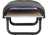 Gas-Pizzaofen ENDERS "Pizzaofen Paco™", grau (anthrazit), B:65cm H:31cm T:39cm, Grills, inkl. Cordierit-Pizzastein 33,5 x 33,5 cm