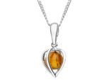 Kette mit Anhänger OSTSEE-SCHMUCK "Ostsee-Schmuck Kette mit Anhänger Finnja" Gr. 42, silber, Halsketten, Damen, 42cm, Silber 925 (Sterlingsilber), L: 40