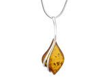 Kette mit Anhänger OSTSEE-SCHMUCK "Ostsee-Schmuck Kette mit Anhänger Ramona" Gr. 45, silber, Halsketten, Damen, 45cm, Silber 925 (Sterlingsilber), L: 42