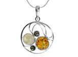 Kette mit Anhänger OSTSEE-SCHMUCK "Ostsee-Schmuck Kette mit Anhänger Smilla" Gr. 45, silber, Halsketten, Damen, 45cm, Silber 925 (Sterlingsilber), L: 42