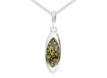 Kette mit Anhänger OSTSEE-SCHMUCK "Ostsee-Schmuck Kette mit Anhänger Nordica" Gr. 45, silber, Halsketten, Damen, 45cm, Silber 925 (Sterlingsilber), L: 42