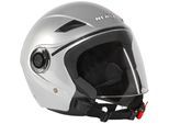 Motorradhelm NERVE "NH1014" Gr. XS, silber (silberfarben), Helme, XS Kopfumfang: 53cm - 54cm