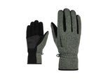 Multisporthandschuhe ZIENER "IMAGIO-Z glove unisex", Damen, Gr. 8, grün (grün mud mélange), Materialmix, Handschuhe
