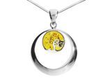 Kette mit Anhänger OSTSEE-SCHMUCK "Ostsee-Schmuck Kette mit Anhänger Windflüchter 30 mm" Gr. 42, silber, Halsketten, Damen, 42cm, Silber 925 (Sterlingsilber), L: 42