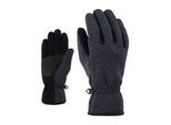 Multisporthandschuhe ZIENER "IMAGIO-Z glove unisex", Damen, Gr. 7, schwarz mélange, Materialmix, Handschuhe