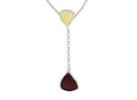 Kette mit Anhänger OSTSEE-SCHMUCK "Ostsee-Schmuck Kette mit Anhänger Marissa" Gr. 50, silber, Halsketten, Damen, 50cm, Silber 925 (Sterlingsilber), L: 42