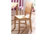 Esszimmerstuhl HOME AFFAIRE "Peter", beige (kernbuche), B:42cm H:95cm T:52cm, Massivholz, Stühle, Esszimmerstuhl, im 2er, 4er oder 6er-Set