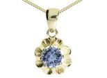 Kette mit Anhänger OSTSEE-SCHMUCK "Ostsee-Schmuck Kette mit Anhänger Pia 6 mm" Gr. 45, gold, Halsketten, Damen, 45cm, Gelbgold 333, L: 42