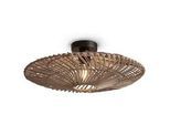 Good & Mojo Deckenleuchte , Naturfarben , Naturmaterialien , Holz , rund , 14 cm , LED-Leuchtmittel austauschbar , Lampen & Leuchten, Innenbeleuchtung, Deckenleuchten, Deckenleuchten