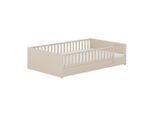 Paidi Bodenbett Little Flo, Beige, 127.6x50.8x205.6 cm, Blauer Engel, Goldenes M, in verschiedenen Größen erhältlich, bodentiefer Einstieg, Kinder- & Jugendzimmer, Kindermöbel, Kinderbetten, Bodenbetten